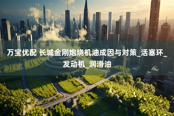 万宝优配 长城金刚炮烧机油成因与对策_活塞环_发动机_润滑油