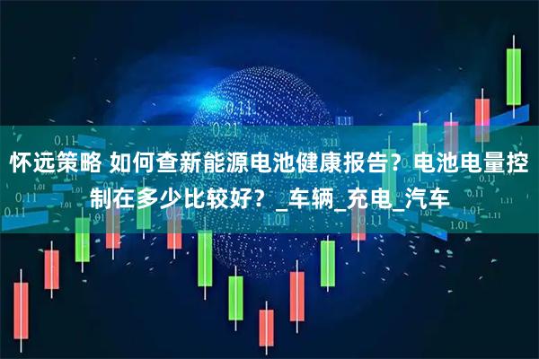 怀远策略 如何查新能源电池健康报告？电池电量控制在多少比较好？_车辆_充电_汽车